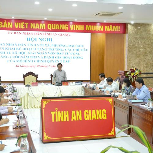 An Giang Nỗ Lực Đến Ngày 30/9 Giải Ngân Tối Thiểu 70% Vốn Đầu Tư Công